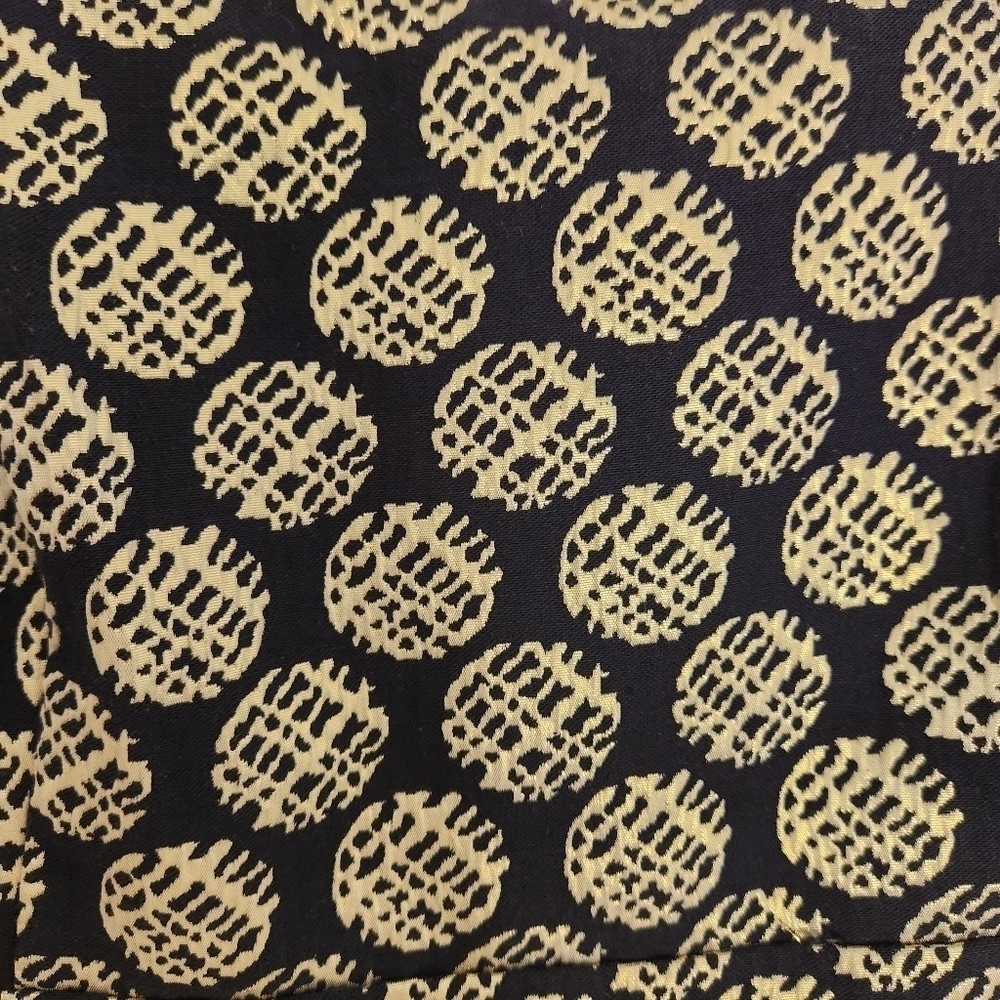 Limited Edition Gold and Black Sphagetti Strap Mini Dress. Sz 14 - Picture 4 of 13